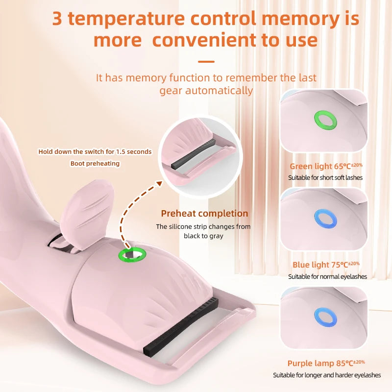 Smart Heated Eyelash Curler