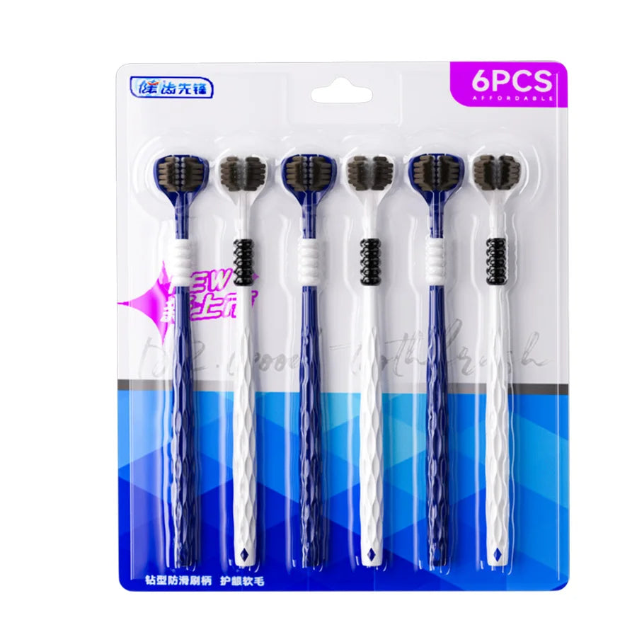3D Manual Toothbrush (6pcs)
