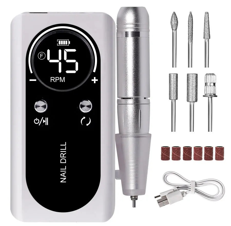 High Speed Electric Nail File Kit