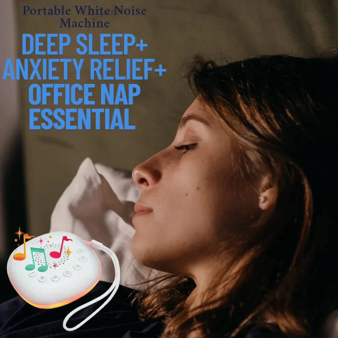 How White Noise Sleep Aids Help You Fall Asleep Faster and Stay Asleep Longer