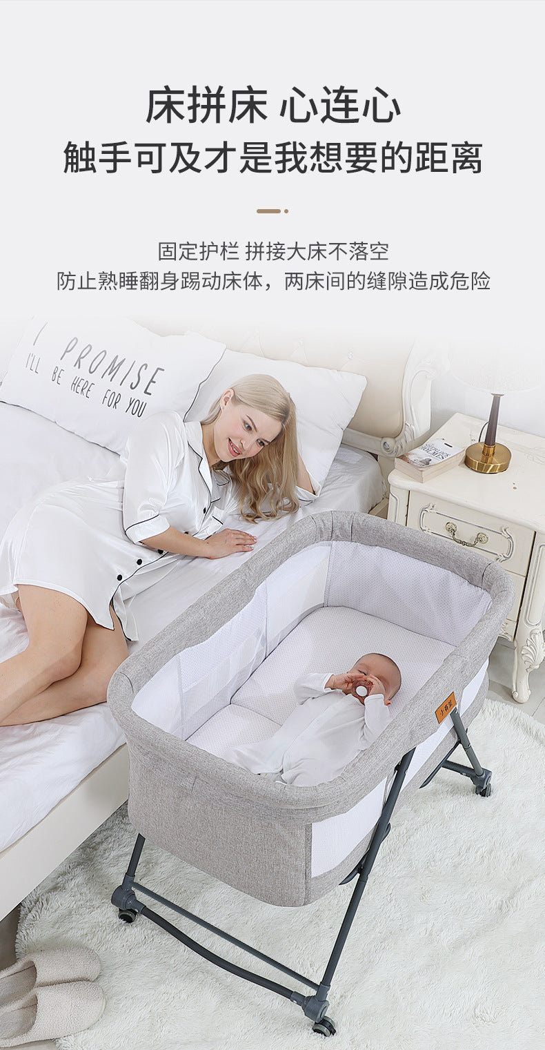 NestEase Portable Baby Bassinet