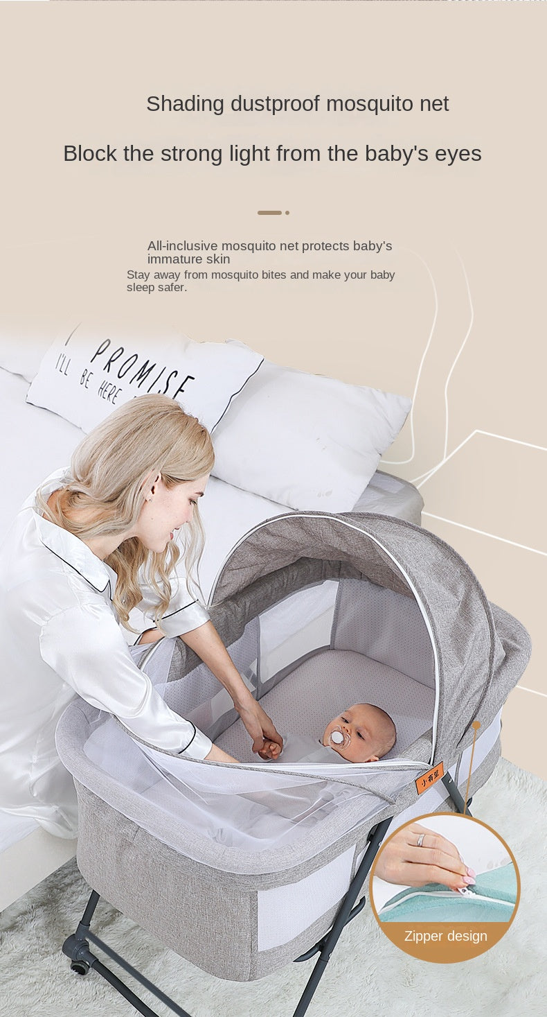 NestEase Portable Baby Bassinet