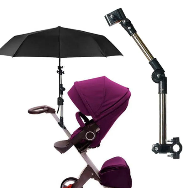 Adjustable Baby Stroller Umbrella Mount - Shorper 