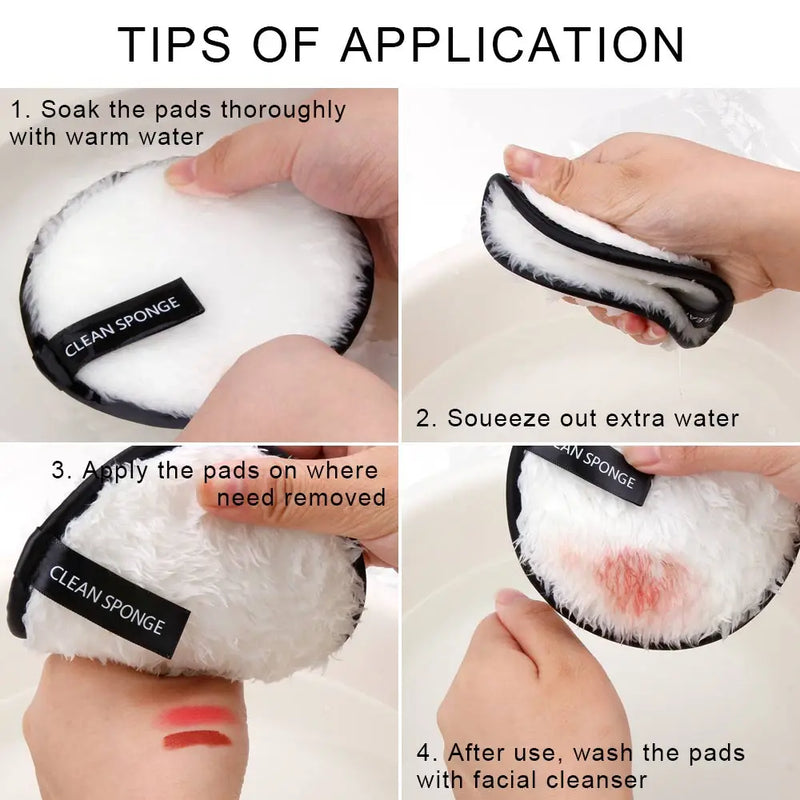 Microfiber Makeup Remover Wipes