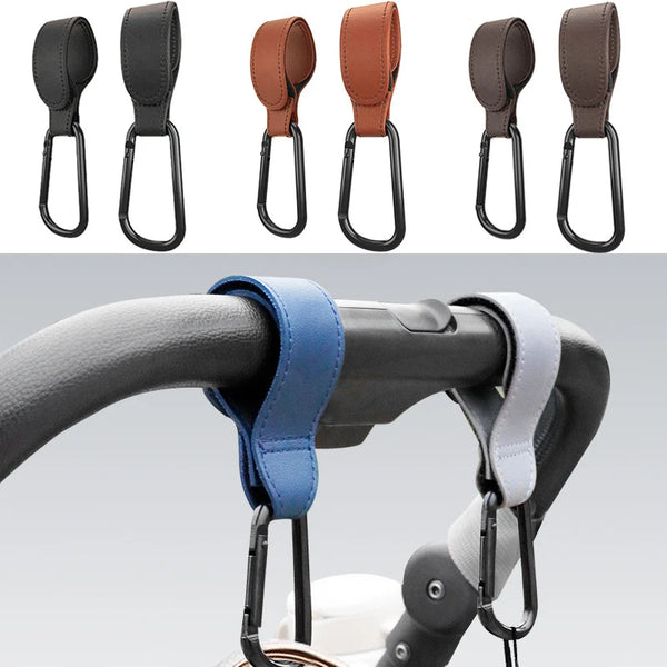 Leather Stroller Hook - Shorper 