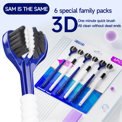 3D Manual Toothbrush (6pcs)