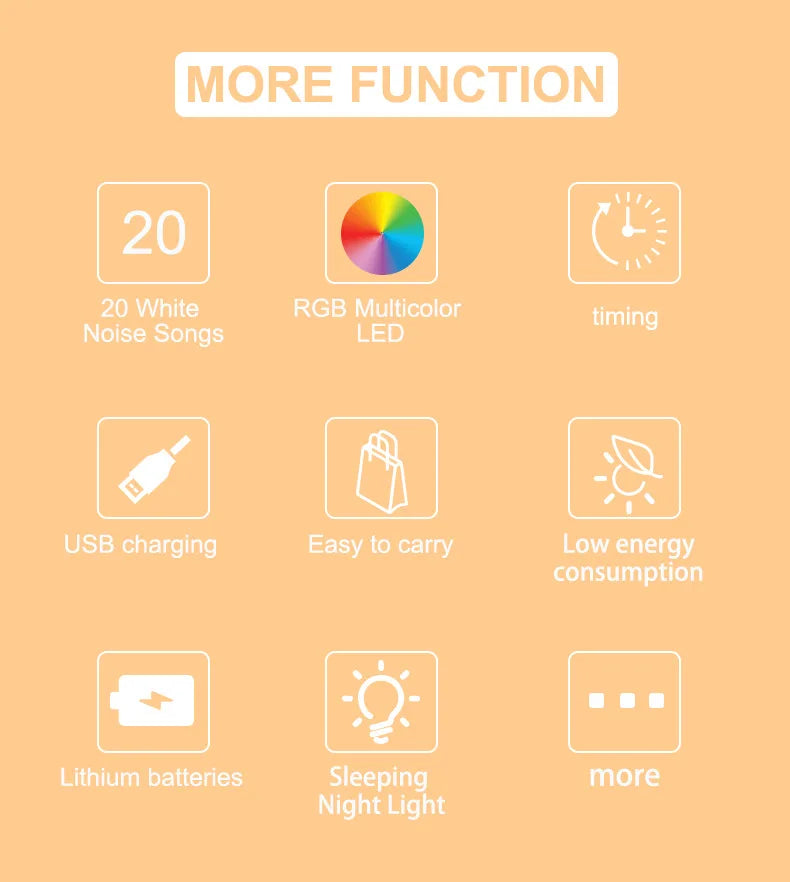 Portable White Noise Sleep Aid