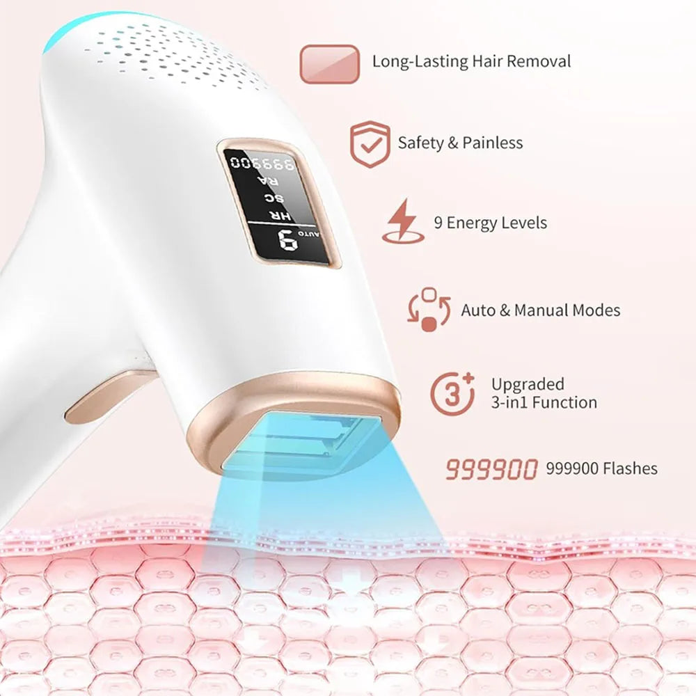 Flash 999 IPL Hair Removal Device