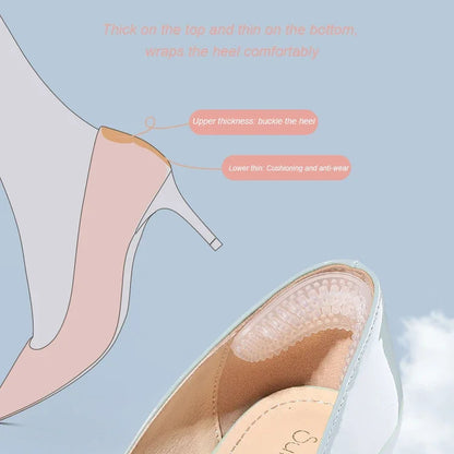 Silicone grade Heel Stickers