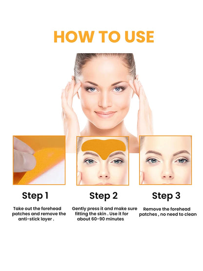 Hydrolyzed Collagen Forehead Wrinkle Patch