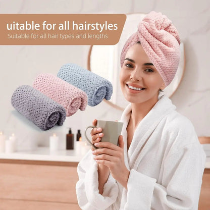 Microfiber Hair Towel Wrap