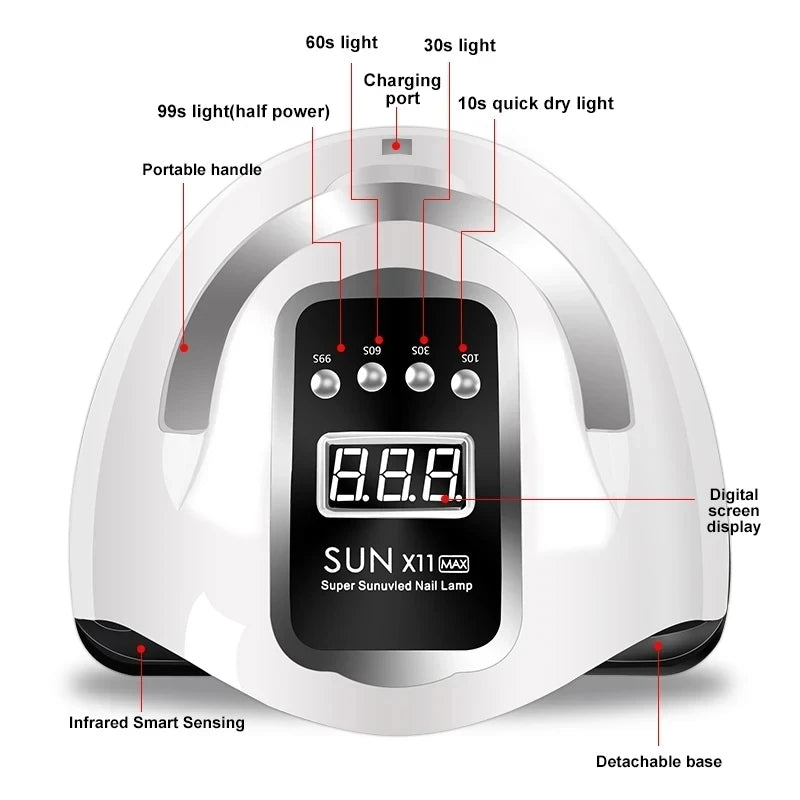 UV-Dry LED Nail Lamp