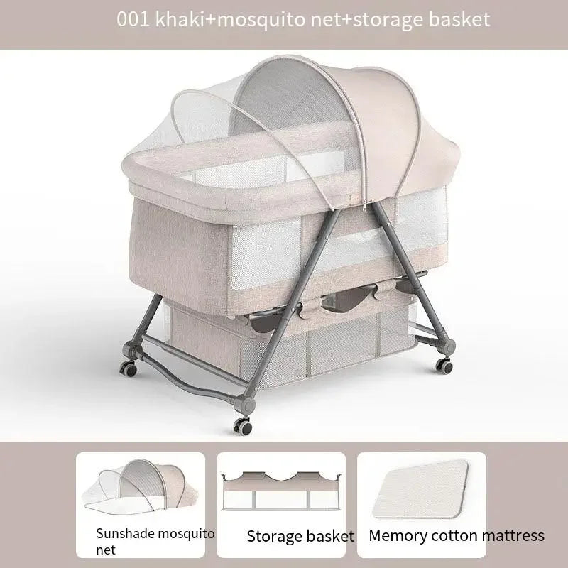 NestEase Portable Baby Bassinet