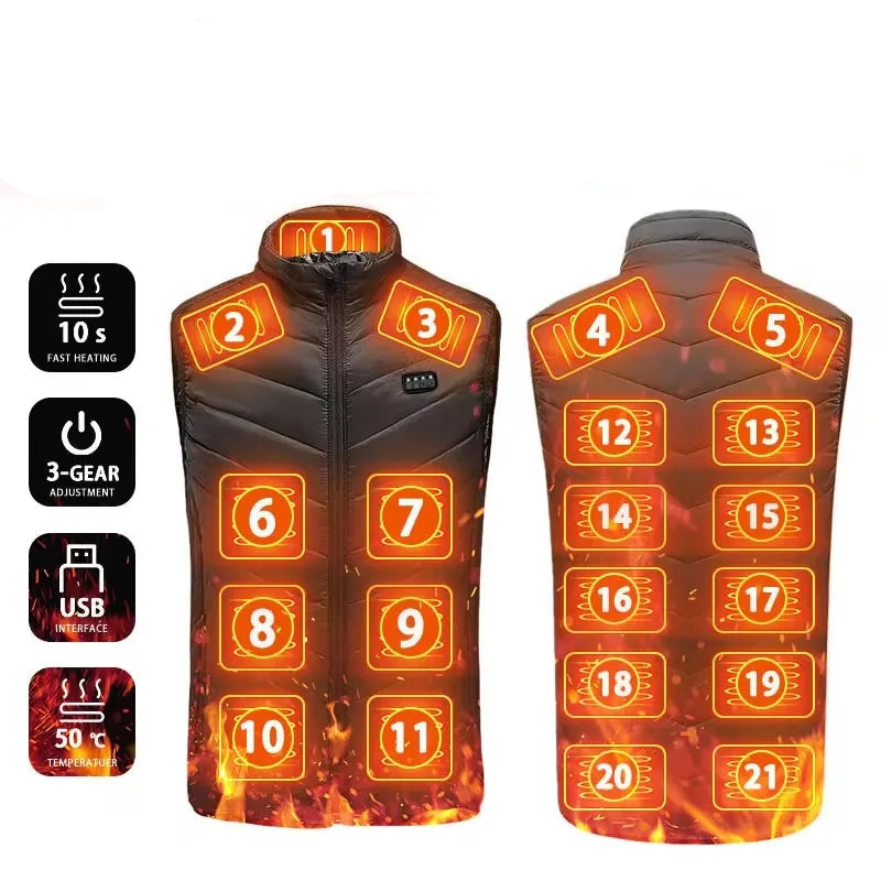 Unisex Heated Vest