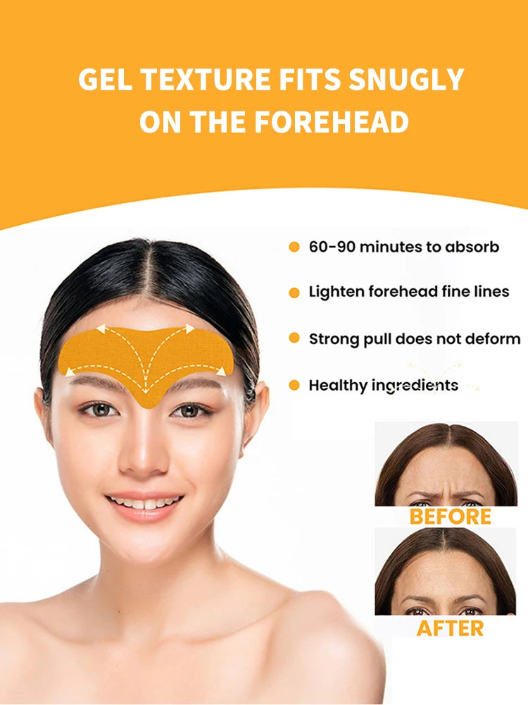 Hydrolyzed Collagen Forehead Wrinkle Patch