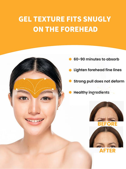 Hydrolyzed Collagen Forehead Wrinkle Patch