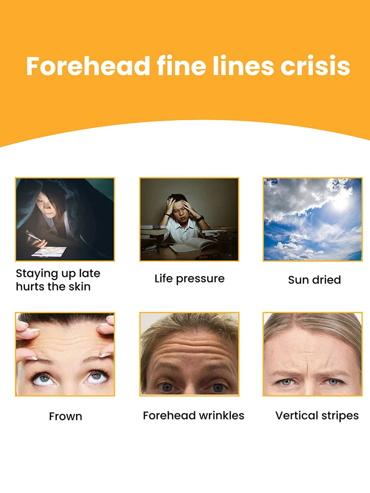 Hydrolyzed Collagen Forehead Wrinkle Patch
