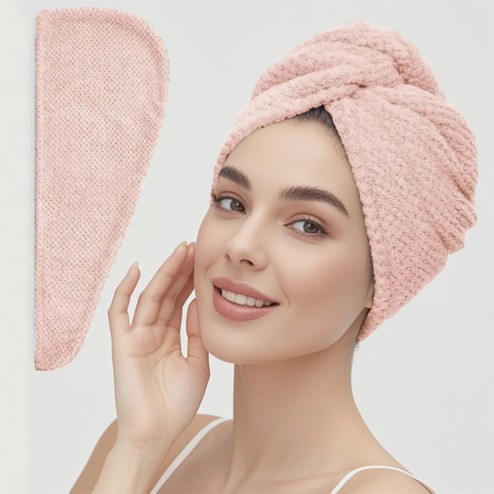 Microfiber Hair Towel Wrap
