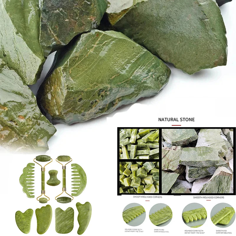 Jade Roller & Gua Sha Set