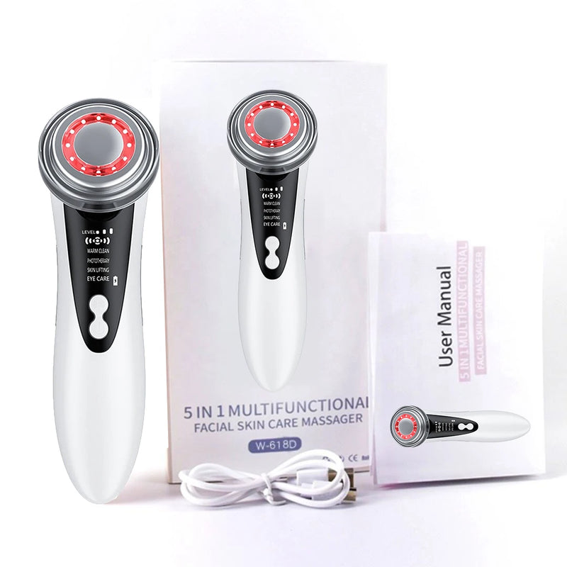 QuadraGlow Facial Massager