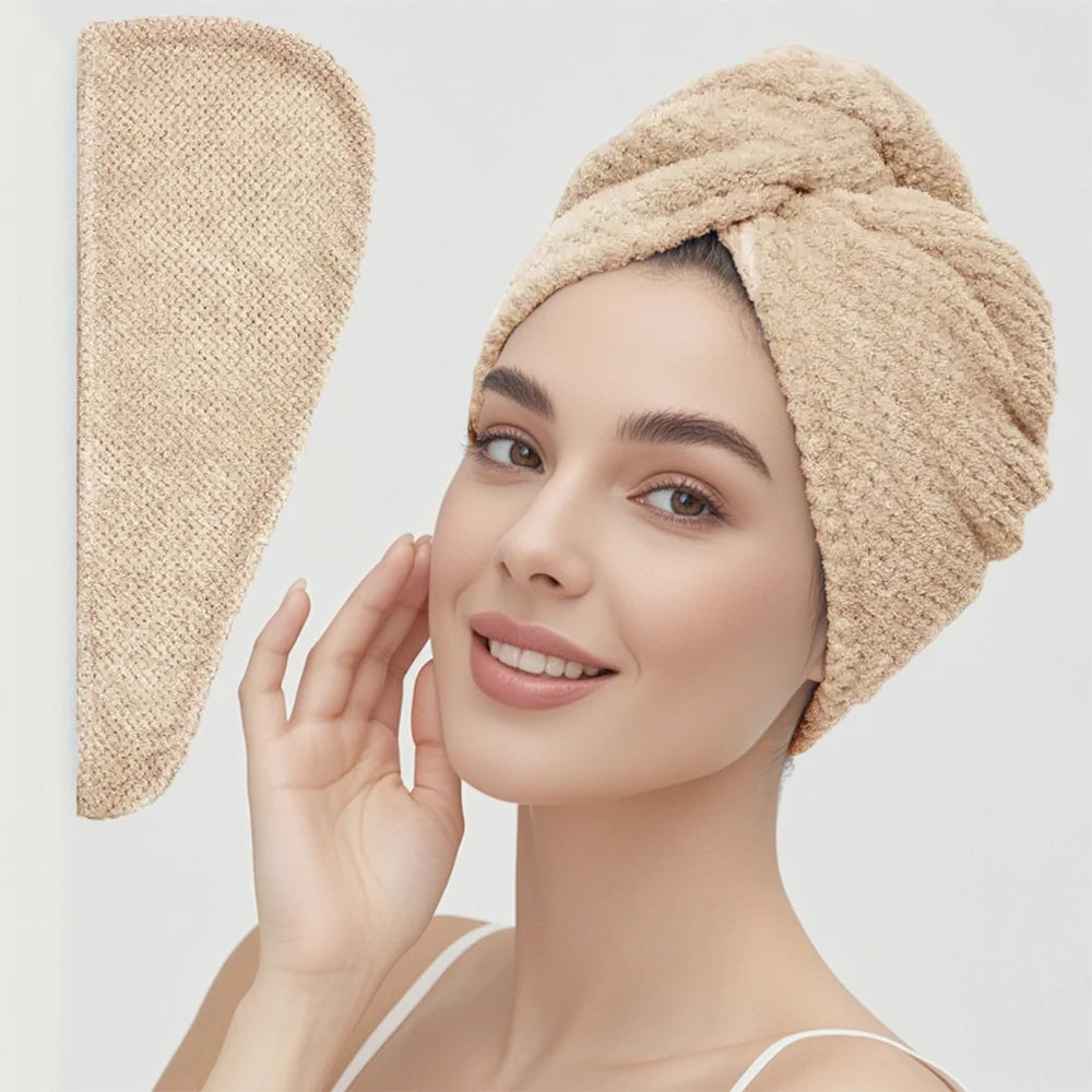 Microfiber Hair Towel Wrap