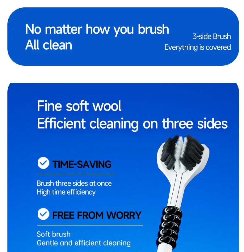 3D Manual Toothbrush (6pcs)