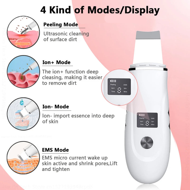 Ultrasonic Face Scrubber Kit