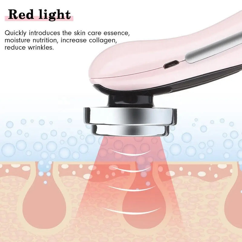 QuadraGlow Facial Massager