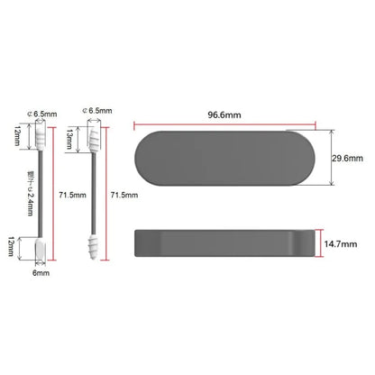 Reusable Silicone Swab Pack
