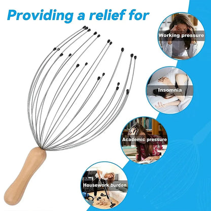 Octopus Head Massager