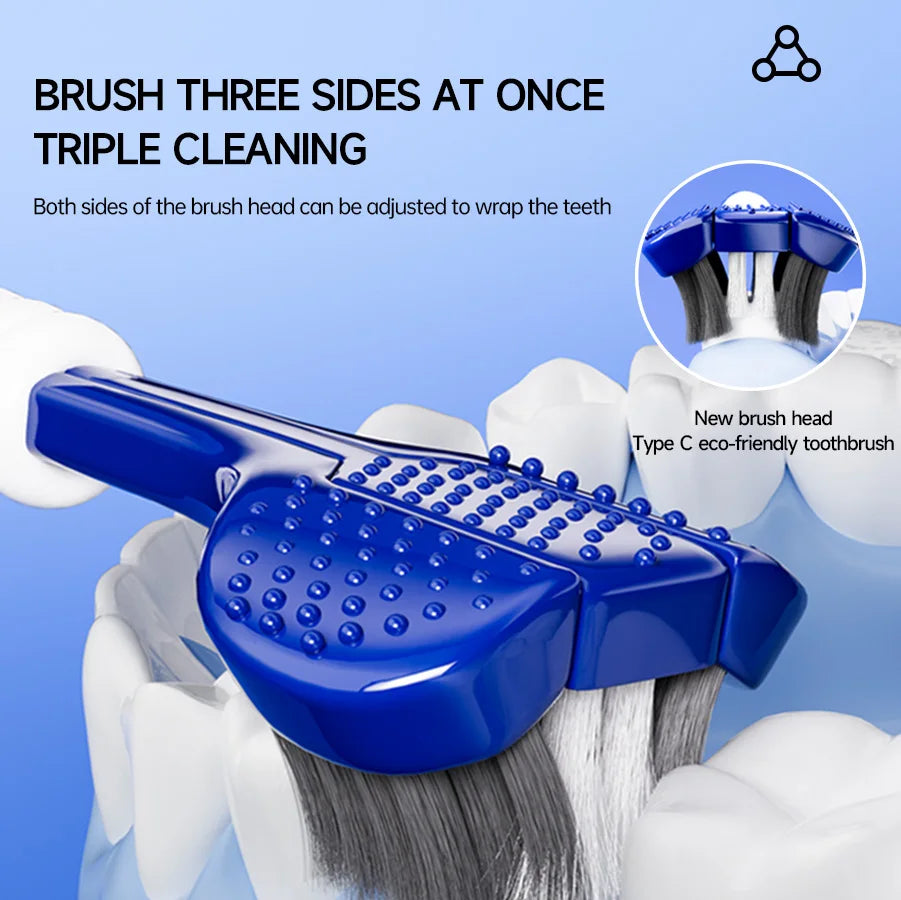 3D Manual Toothbrush (6pcs)