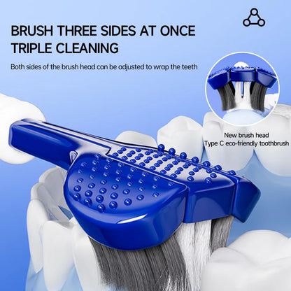 3D Manual Toothbrush (6pcs)