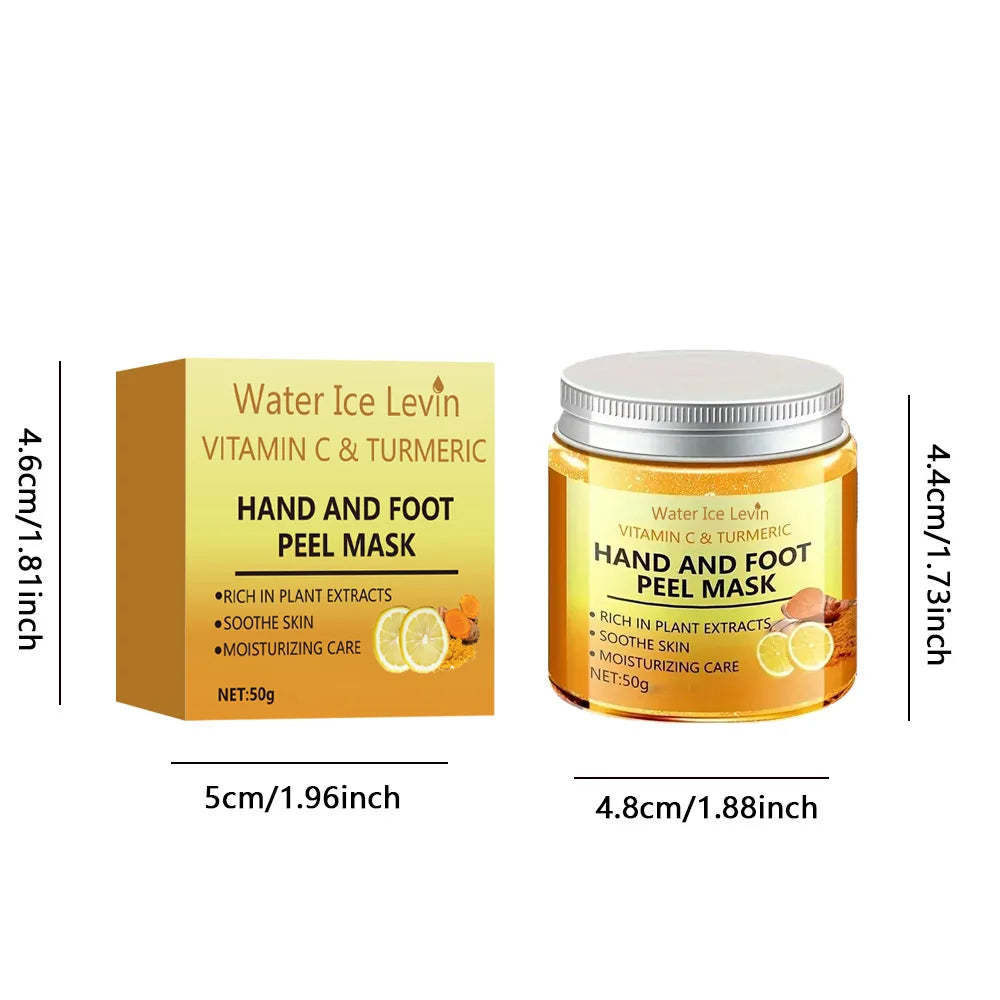 Vitamin C & Turmeric Brightening Hand & Foot Mask