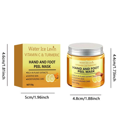 Vitamin C & Turmeric Brightening Hand & Foot Mask