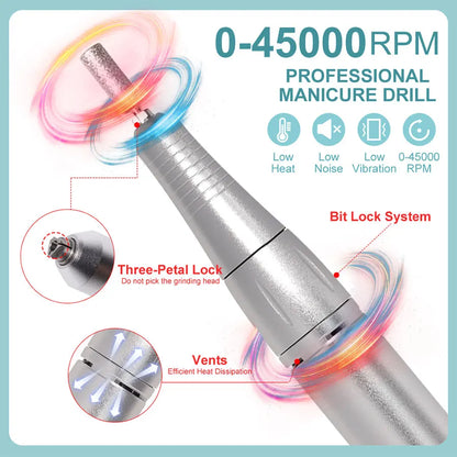 High Speed Electric Nail File Kit