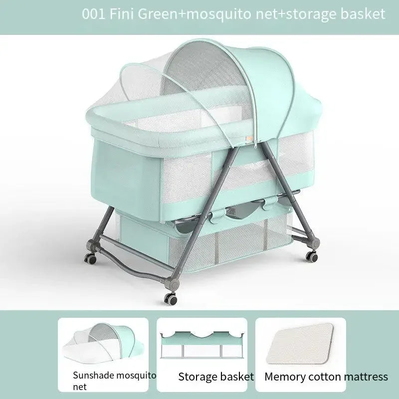 NestEase Portable Baby Bassinet