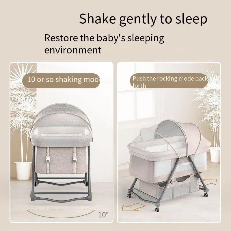 NestEase Portable Baby Bassinet