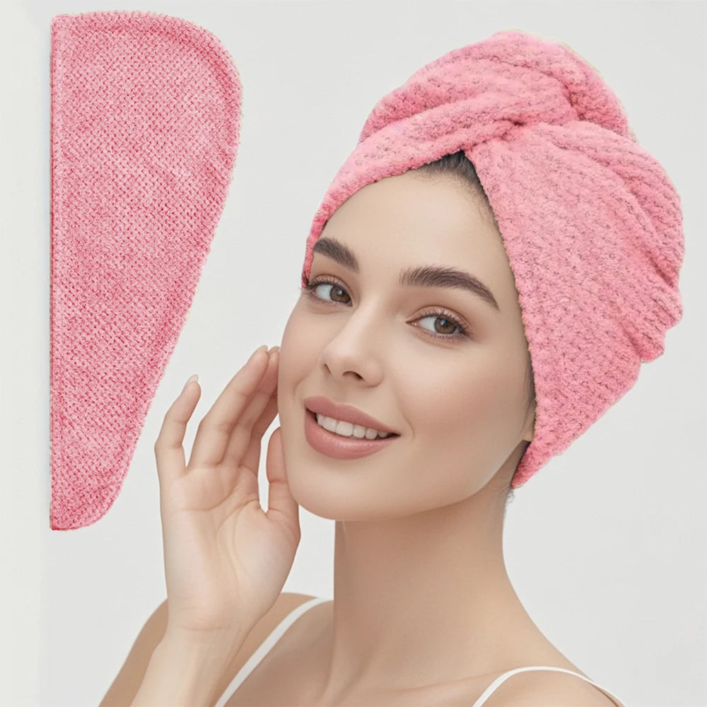 Microfiber Hair Towel Wrap