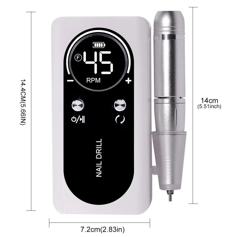 High Speed Electric Nail File Kit