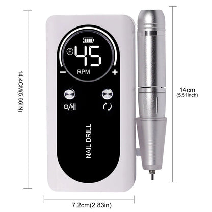 High Speed Electric Nail File Kit