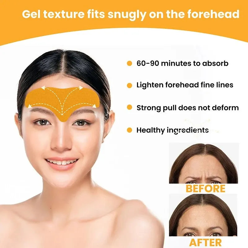 Hydrolyzed Collagen Forehead Wrinkle Patch