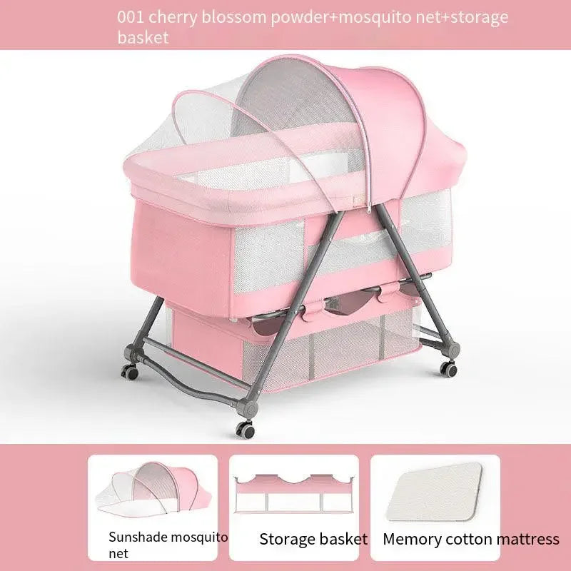 NestEase Portable Baby Bassinet