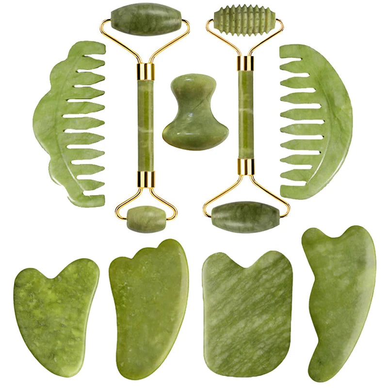 Jade Roller & Gua Sha Set