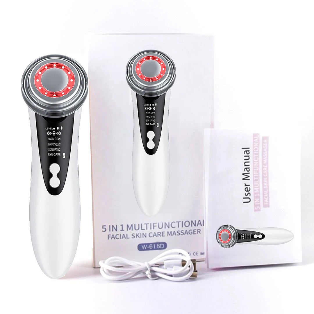 QuadraGlow Facial Massager