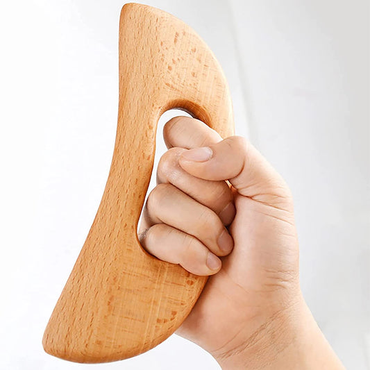 Wooden Grip Gua Sha Tool