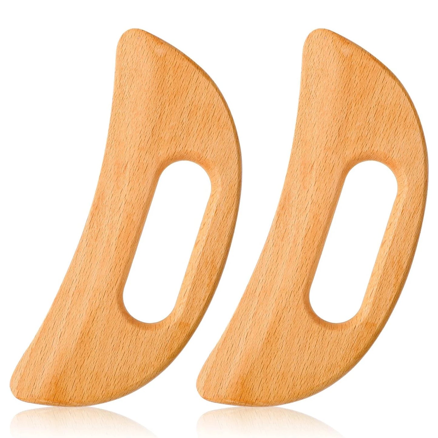 Wooden Grip Gua Sha Tool