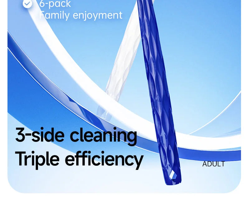 3D Manual Toothbrush (6pcs)