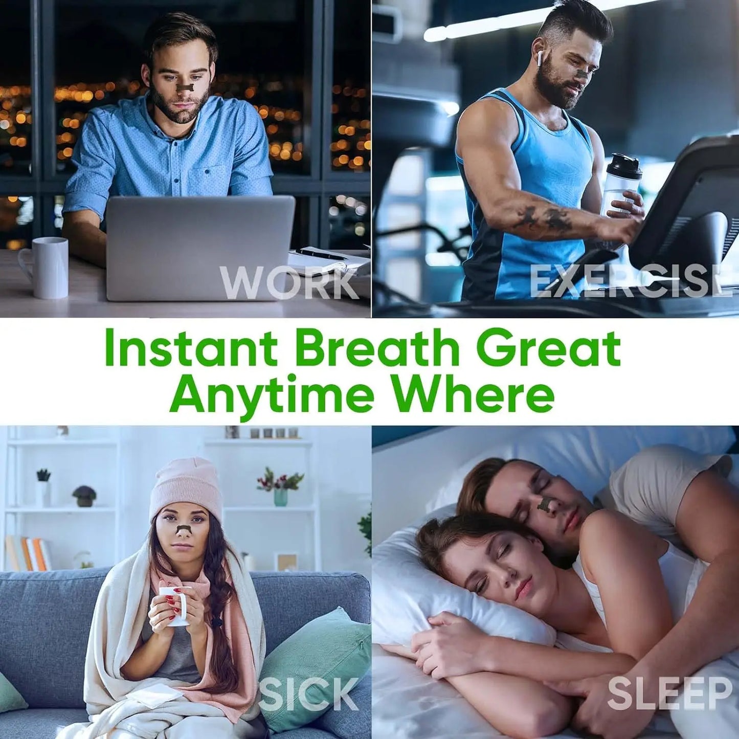 OxyBreeze Nose Strips