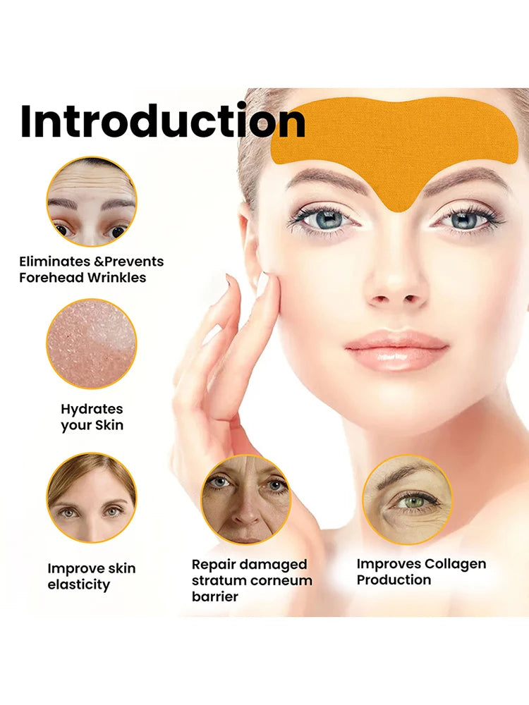 Hydrolyzed Collagen Forehead Wrinkle Patch
