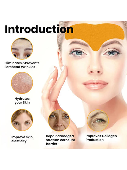 Hydrolyzed Collagen Forehead Wrinkle Patch